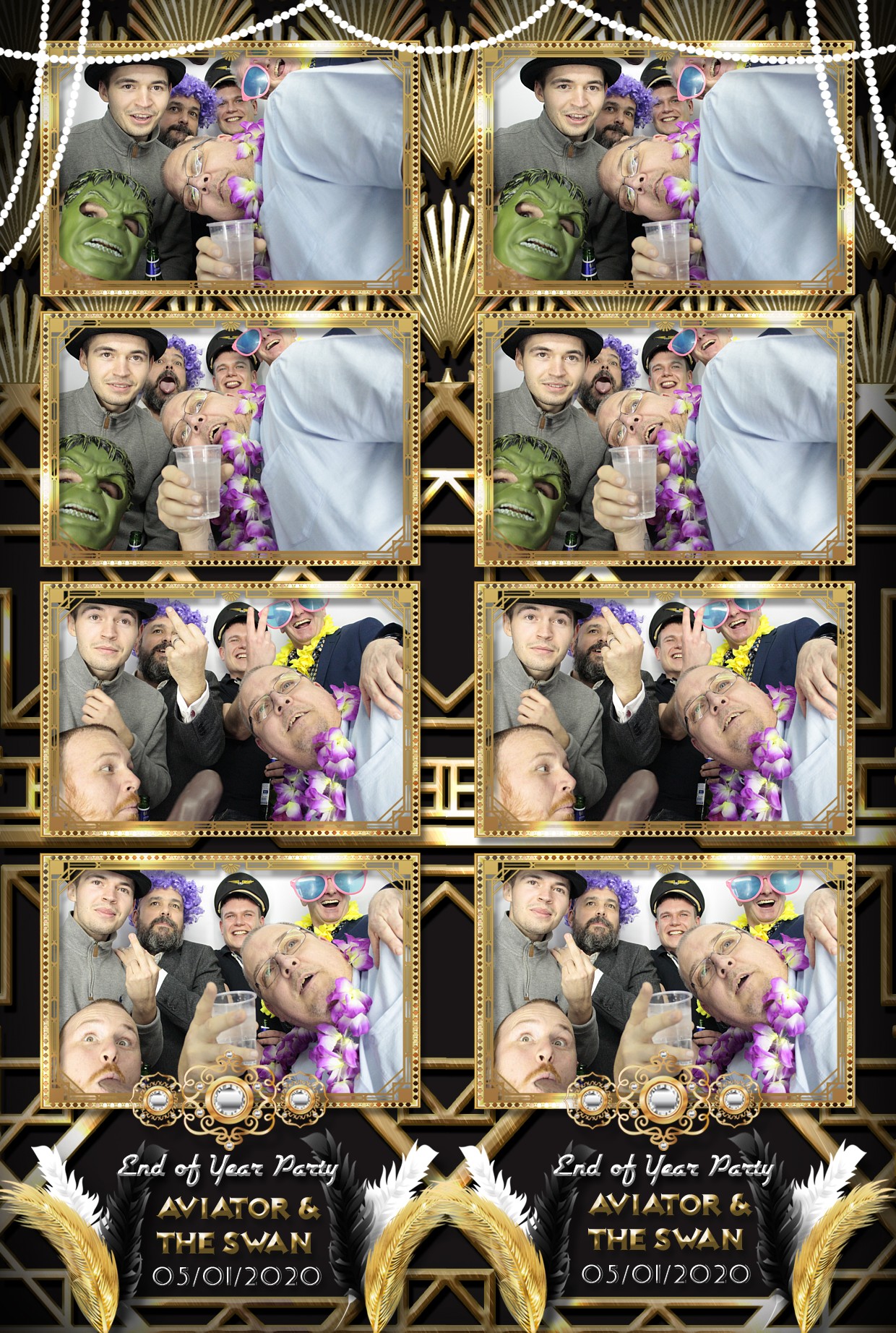 End of Year Party – Aviator  | View more photos from the event at gallery.myphotoboothexperience.co.uk/u/MyPhotoBoothExperienceLtd/End-of-Year-Party-–-Aviator